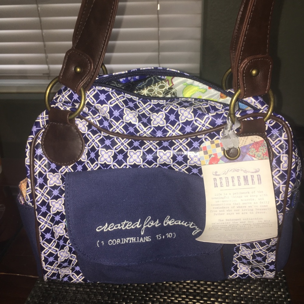 Bag with bible verse